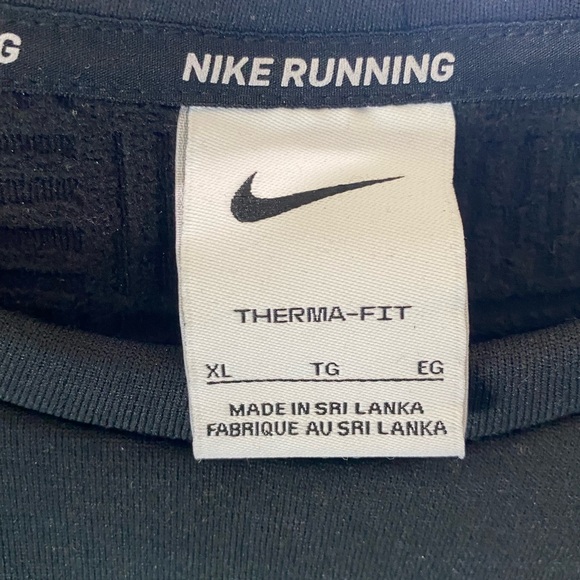 NEW Nike Element Men's XL/Large Therma-FIT Repel Running Crew -Black - Picture 8 of 9